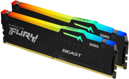 Kingston FURY BEAST RGB 32GB (2x16) 6000MHz DDR5 (Inbegrepen)